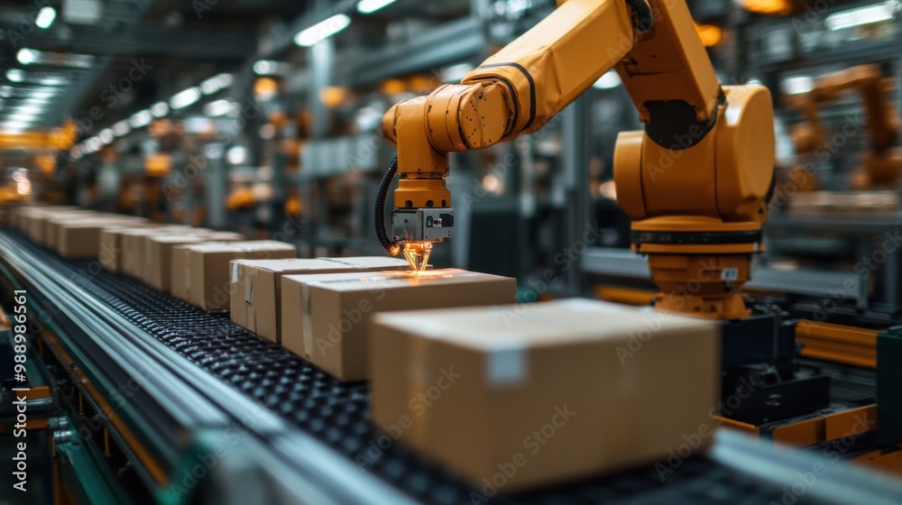 Automated Package Handling in a Modern Warehouse Automated Package Handling in a Modern Warehouse
