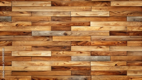 Seamless panoramic wood floor texture background for design projects or backgrounds