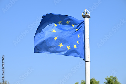 Drapeau UE europe europeen photo