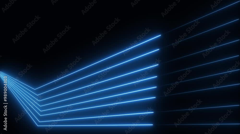 neon background of bright lines glowing in the dark. Modern futuristic technology concept. neon background of bright lines glowing in the dark. Modern futuristic technology concept.
