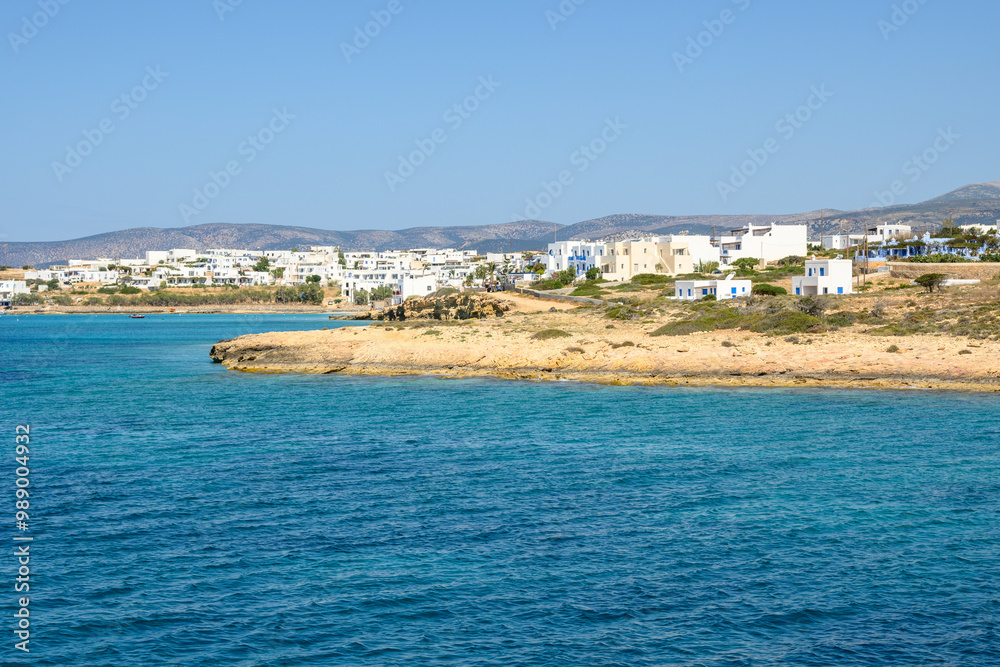 The coast of Ano Koufonisi island. Koufonisia, Small Cyclades, Greece The coast of Ano Koufonisi island. Koufonisia, Small Cyclades, Greece