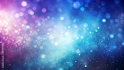 Blue purple white gradient blurred with grainy noise texture background