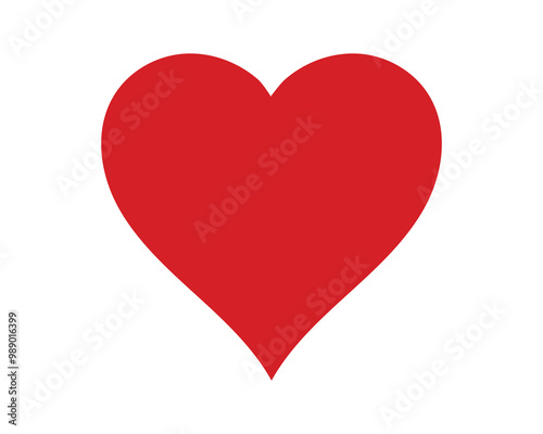 Free Download Love Heart icon. Hearts in red color with different shapes - GFXLoad