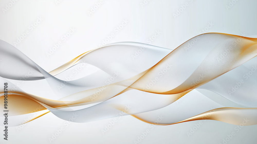 Naklejka premium Minimalist lines background, wallpaper, banner