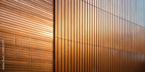 Wallpaper Mural Beautiful texture of an anodized brown aluminum facade Torontodigital.ca