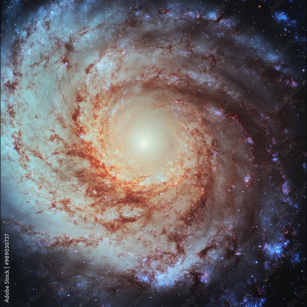 Fototapeta premium Mesmerizing Spiral Galaxy Photograph