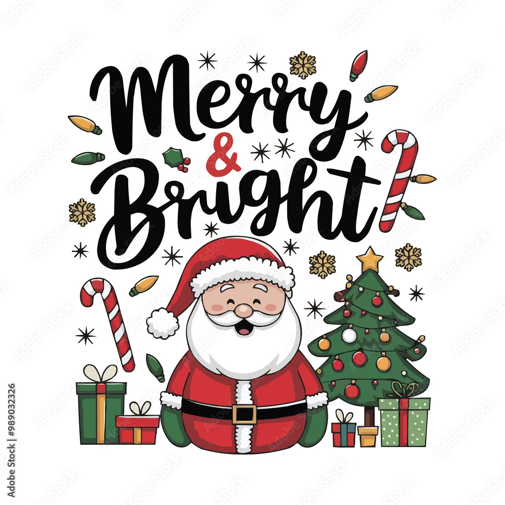 Christmas santa  t shirt design silhouette vector