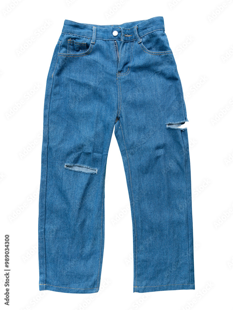 Jeans pant isolated on transparent background. PNG File Jeans pant isolated on transparent background. PNG File