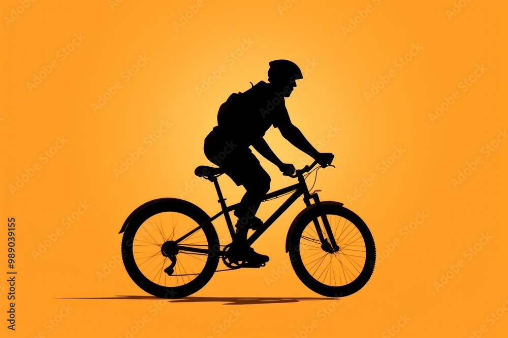 Bicycle silhouette vehicle cycling sports. Bicycle silhouette vehicle cycling sports.