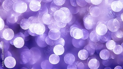 Sparkling purple bokeh background for festive occasions