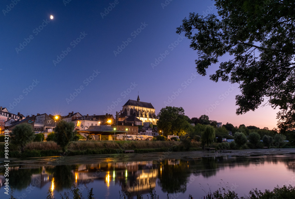 Naklejka premium Pont de l'Arche en Normandie