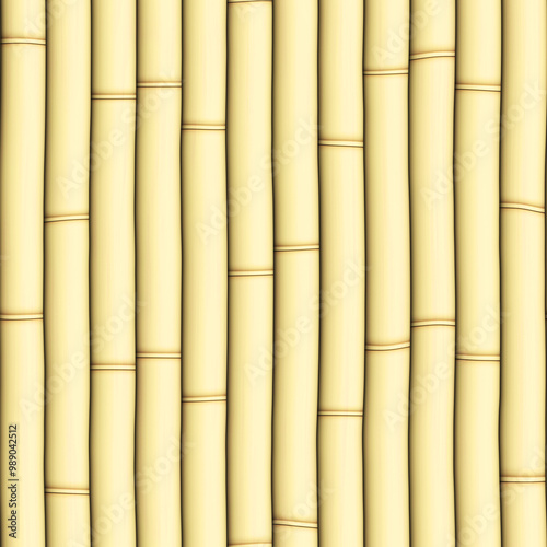 Bamboo texture Tiling Seamless.