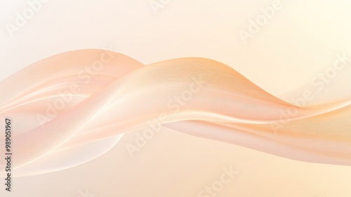 colorful waves abstract background in 3d render.AI generated