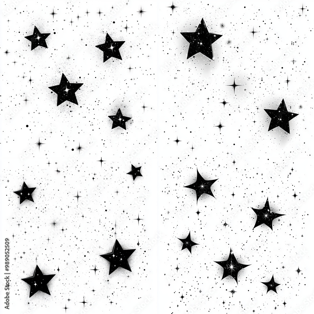 Star night vector Star night vector