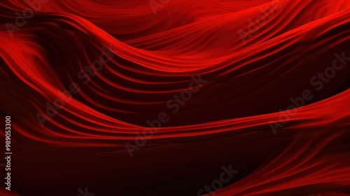 colorful waves abstract background in 3d render.AI generated