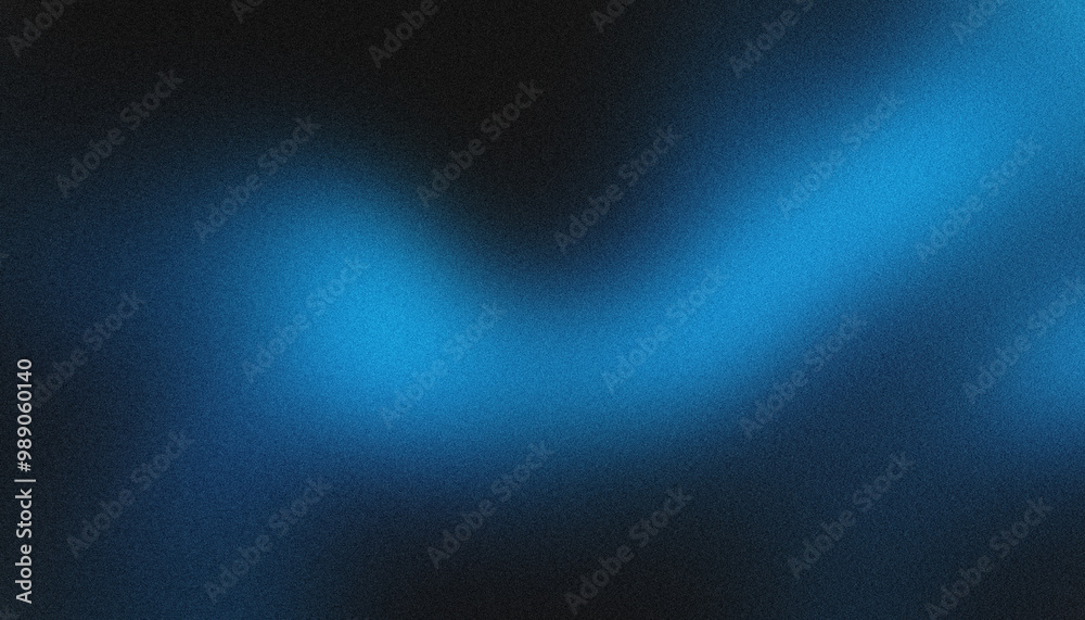Obraz premium Blue light illuminating abstract background with grainy texture