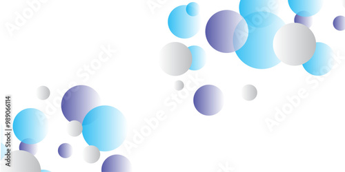 colourfull vector  with circles background, spheres. Abstract spots. style with colored gradient.
