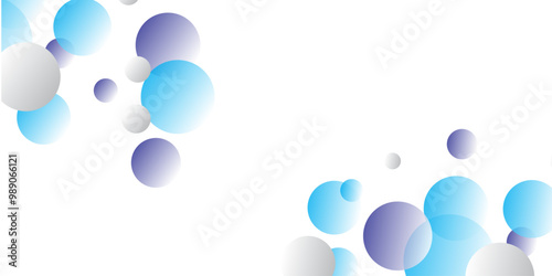 colourfull vector  with circles background, spheres. Abstract spots. style with colored gradient.
