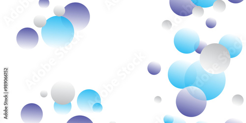 colourfull vector  with circles background, spheres. Abstract spots. style with colored gradient.
