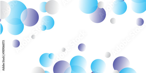 colourfull vector  with circles background, spheres. Abstract spots. style with colored gradient.

