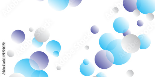 colourfull vector  with circles background, spheres. Abstract spots. style with colored gradient.
