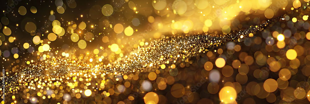 Gold Game Show Glitter: Luxurious Golden Accents Gold Game Show Glitter: Luxurious Golden Accents