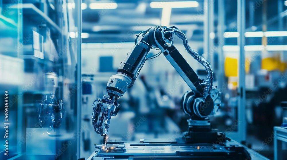 Industrial Robot Arm Automation Manufacturing Technology Industrial Robot Arm Automation Manufacturing Technology