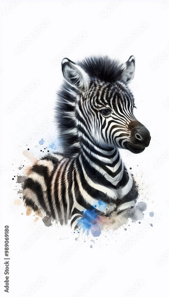kleines niedliches Zebra kleines niedliches Zebra