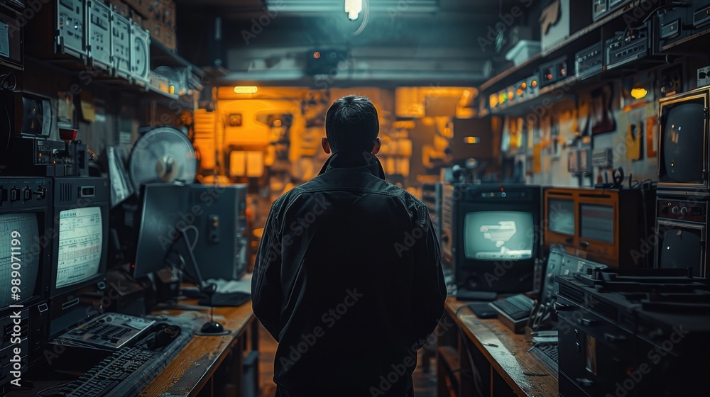 A somber image depicting the silhouette of an engineer, in a shadowy, tense atmosphere, representing the hidden crisis of a stressful situation, set against a muted background A somber image depicting the silhouette of an engineer, in a shadowy, tense atmosphere, representing the hidden crisis of a stressful situation, set against a muted background