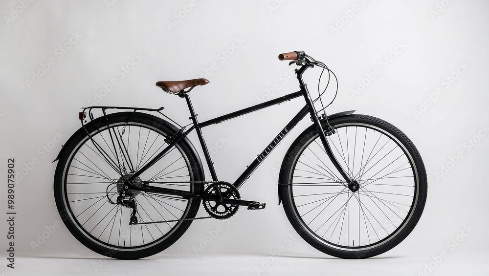 Bicycle in plain white background Bicycle in plain white background