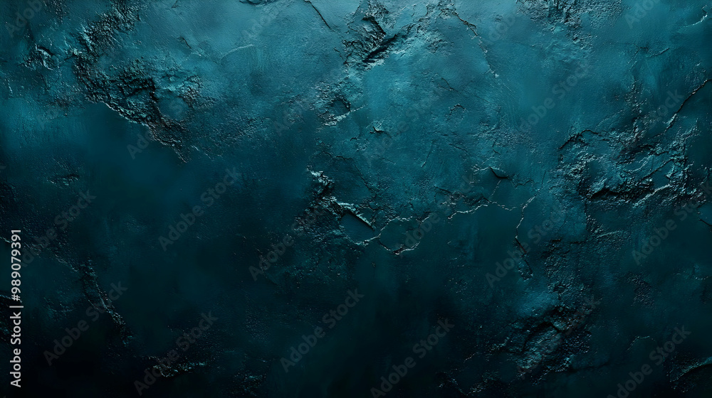 Dark Teal Concrete Wall Texture Background Dark Teal Concrete Wall Texture Background