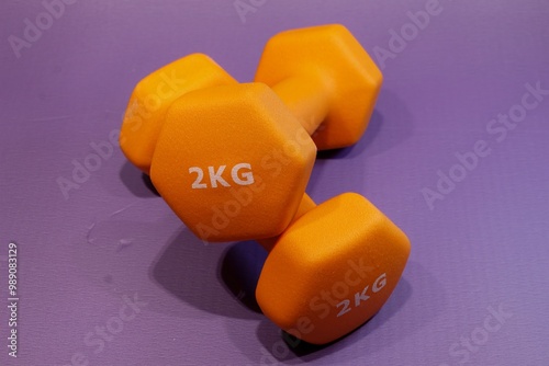 2kg Dumbbells Sport Equipment Weights photo