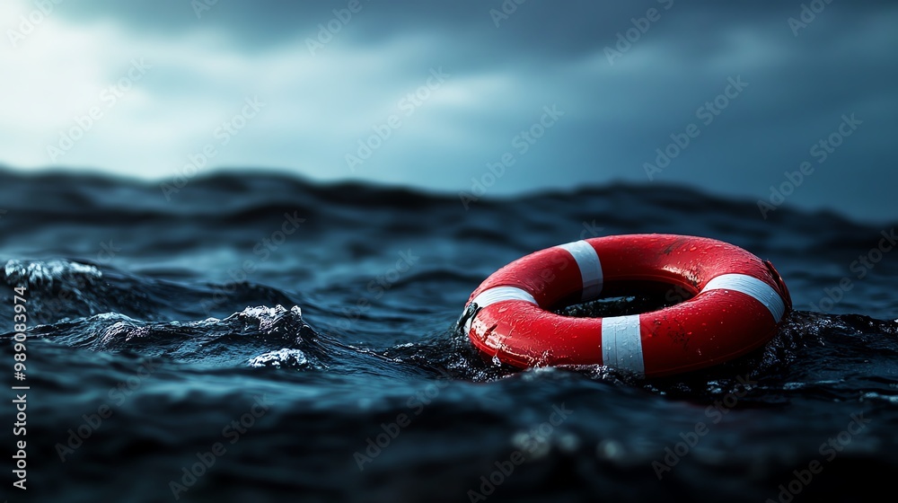 Naklejka premium Lifesaving awareness