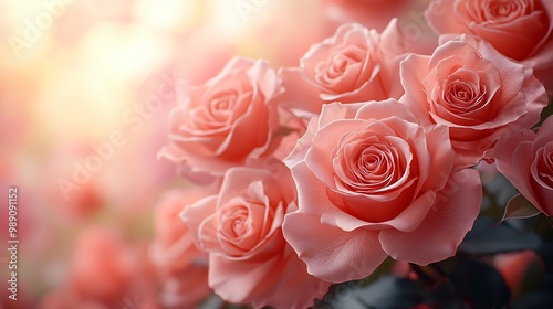 Delicate pink roses create a serene atmosphere for Thanksgiving and Halloween gatherings, perfect for autumn celebrations and romantic decor.