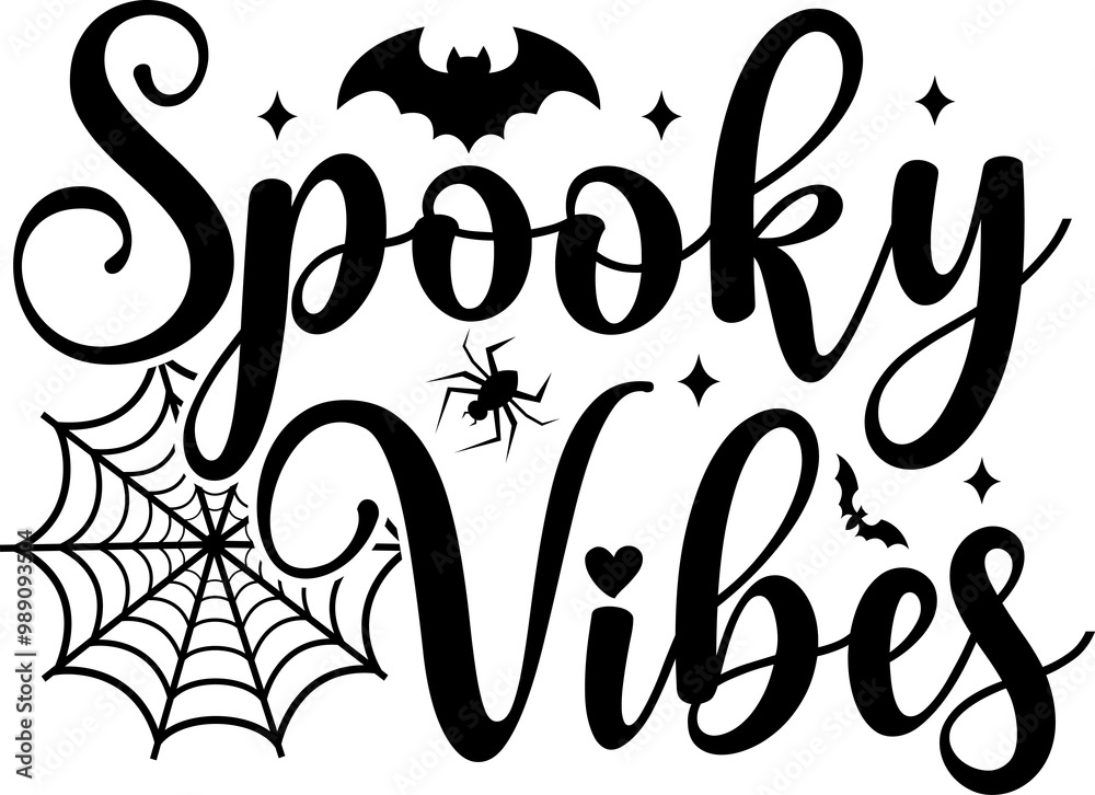 Halloween spooky vibes typography design on plain white transparent isolated background for card, shirt, hoodie, sweatshirt, apparel, card, tag, mug, icon, poster or badge Halloween spooky vibes typography design on plain white transparent isolated background for card, shirt, hoodie, sweatshirt, apparel, card, tag, mug, icon, poster or badge