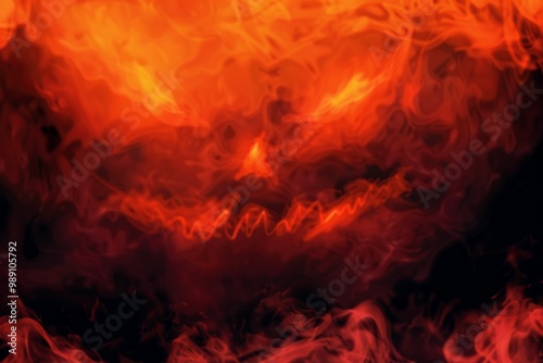 Infernal Visage A Halloween Blaze.
