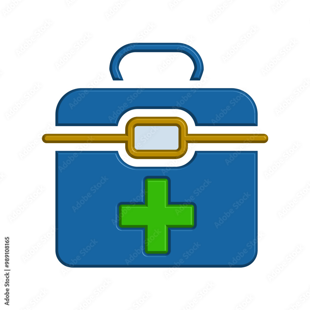 First aid kit icon template