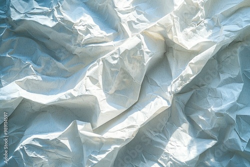 Wallpaper Mural Abstract Crumpled Paper Texture with Light and Shadow Torontodigital.ca