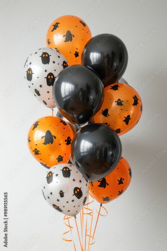 Fototapeta premium Real balloons person human.