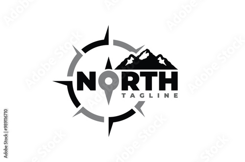 north mountain text logo