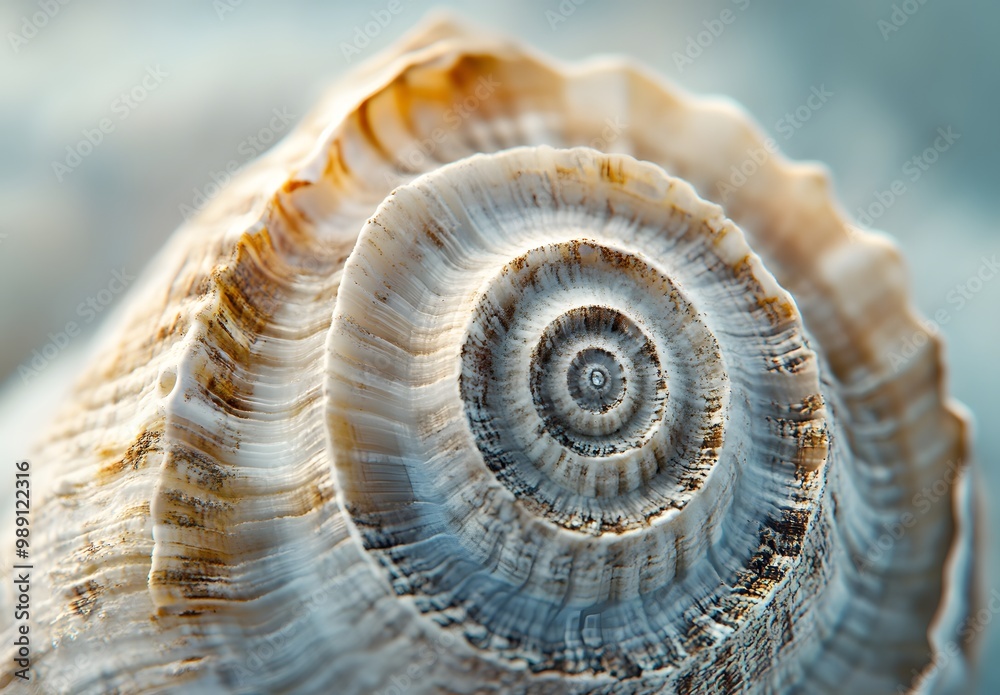 Seashell Spiral Macro Photography Seashell Spiral Macro Photography
