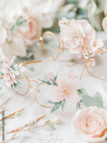 Bouquet of white roses