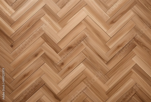 Natural Wood Chevron Flooring Texture