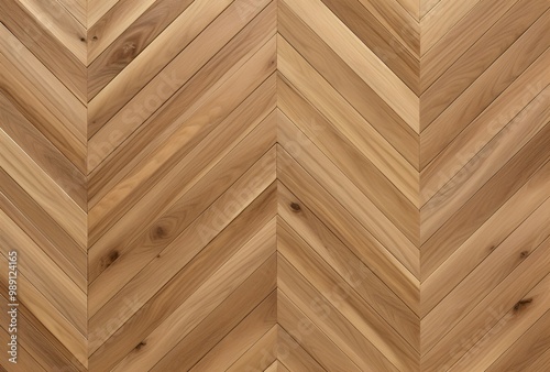 Chevron Wood Flooring Pattern Background