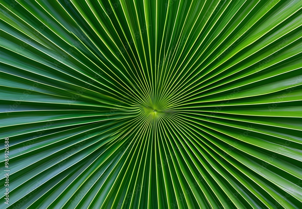 Closeup Palm Leaf Texture Green Background Closeup Palm Leaf Texture Green Background