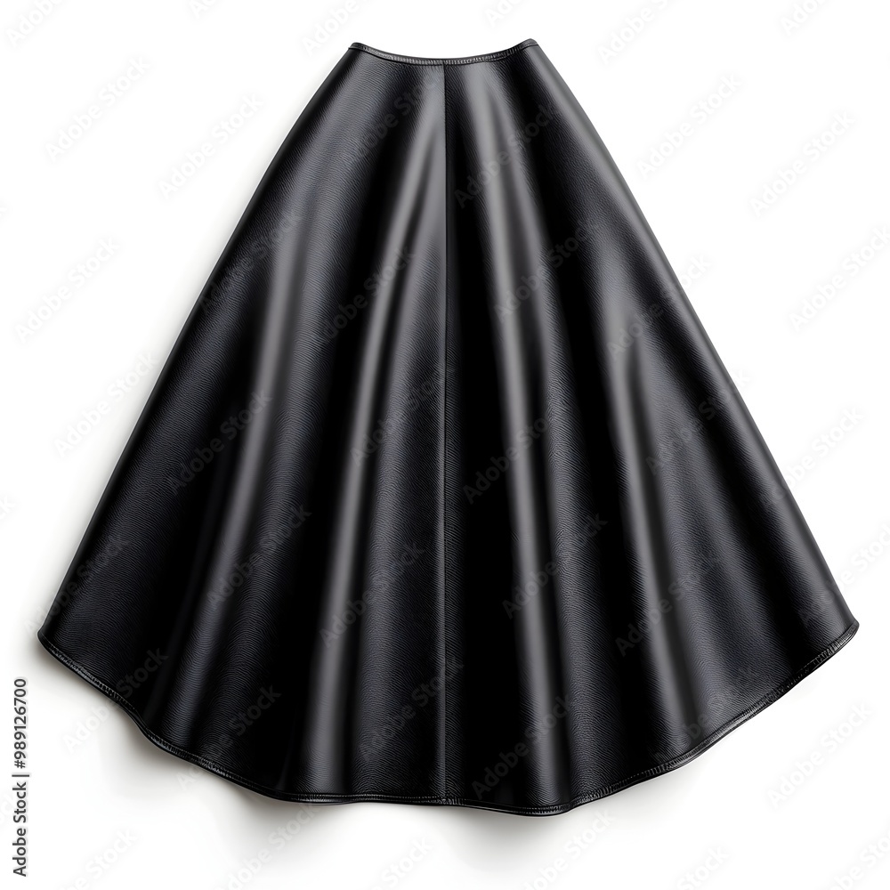 A Majestic Couture Cape Draped in Shimmering Fabric Isolated on a White Background A Majestic Couture Cape Draped in Shimmering Fabric Isolated on a White Background