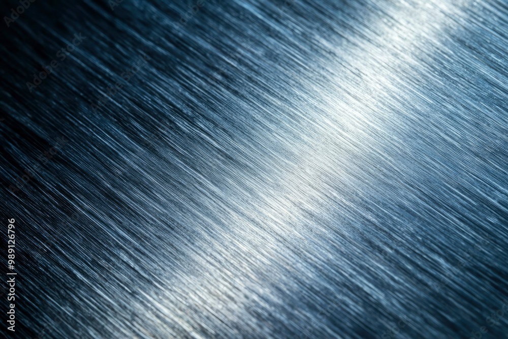 Abstract Brushed Metal Texture with Diagonal Lines and Light Reflection Abstract Brushed Metal Texture with Diagonal Lines and Light Reflection