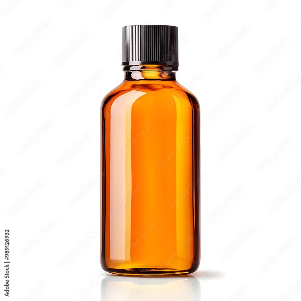 A macro shot of a perfect Hair oil bottle tools for a hairstylist isolated on white background A macro shot of a perfect Hair oil bottle tools for a hairstylist isolated on white background