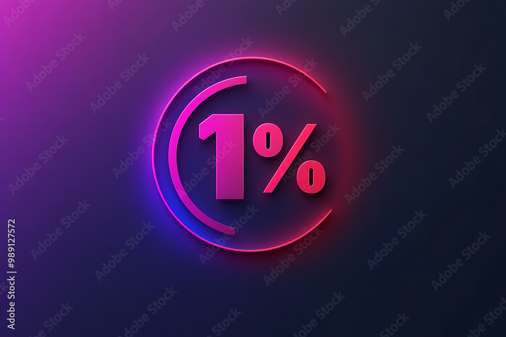A percent icon is typically represented in a clean, minimalistic design. A percent icon is typically represented in a clean, minimalistic design.