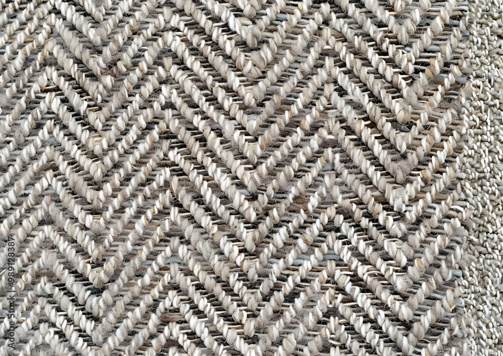 Herringbone Wool Carpet Texture Close-Up Herringbone Wool Carpet Texture Close-Up